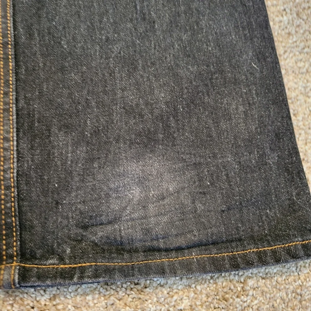 Levi's 501 Original Fit Black Wash Jeans W42 L32 Mens‎ Denim Cotton Button Fly